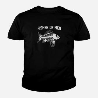 Mens Fishing Shirt Fisher Of Men Christian Gift For Pastor Dad Youth T-shirt | Crazezy