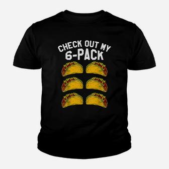 Mens Fitness Taco Funny Mexican Gym For Taco Lovers Youth T-shirt | Crazezy