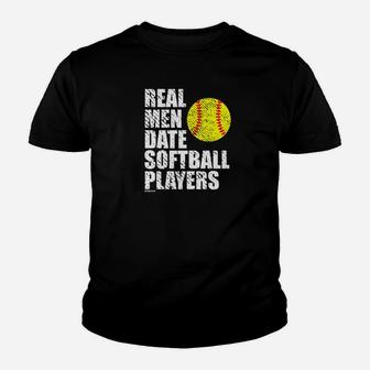 Mens Funny Softball Cool Gift For Husband Boyfriend Youth T-shirt | Crazezy AU