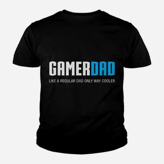 Mens Gamer Dad Shirt, Funny Cute Father's Day Gift Youth T-shirt | Crazezy