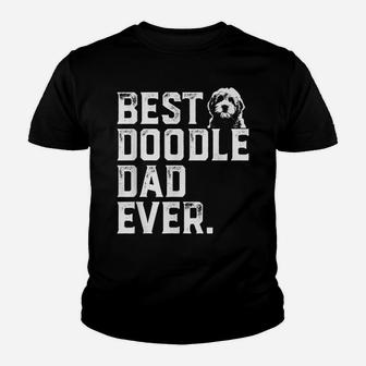 Mens Goldendoodle Dad - Best Doodle Dad Ever Gift Youth T-shirt | Crazezy