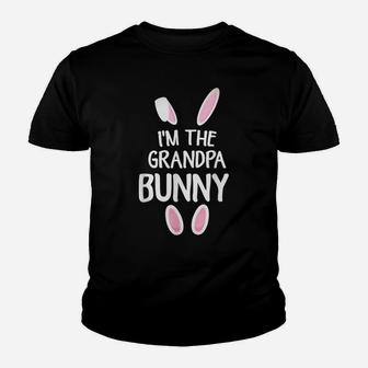 Mens I'm The Grandpa Bunny Grandfather Easter Day Youth T-shirt | Crazezy AU