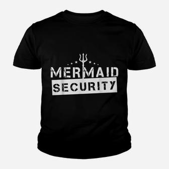 Mens Mermaid Security Shirt New Daddy Merdad Gift For Men Youth T-shirt | Crazezy AU
