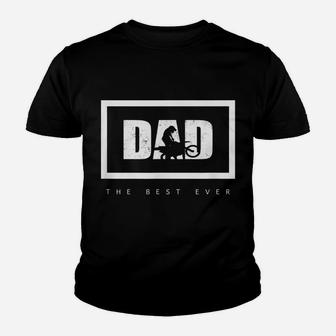 Mens Motocross Dad The Best Ever Dirt Bike Youth T-shirt | Crazezy