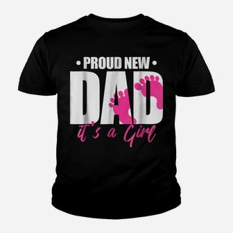 Mens Proud New Dad It's A Girl Youth T-shirt | Crazezy CA