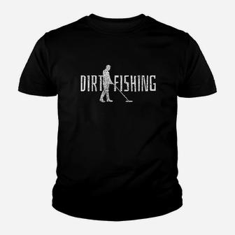 Metal Detecting Detector Detection Fishing Youth T-shirt | Crazezy UK