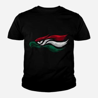 Mexican Eagle With Mexico Flag - Hecho En Mexico Youth T-shirt | Crazezy CA