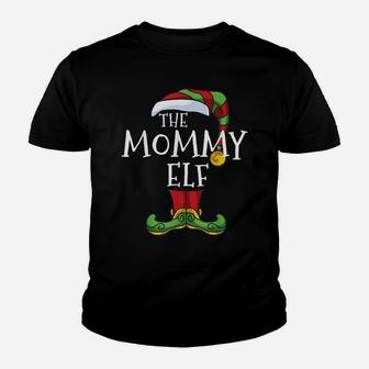 Mommy Elf Family Matching Christmas Group Funny Gift Youth T-shirt | Crazezy AU