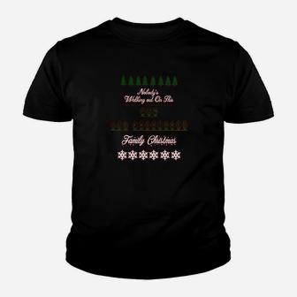 Nobody's Walking Out On This Fun Old Fashioned Family Youth T-shirt | Crazezy
