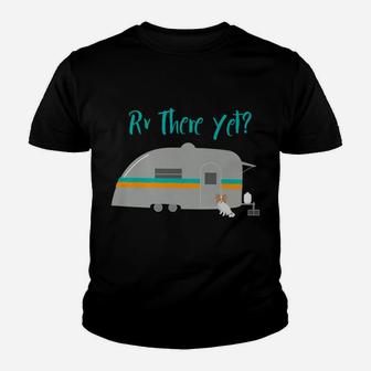 Papillon Dog Rv Funny Camping Travel Youth T-shirt | Crazezy