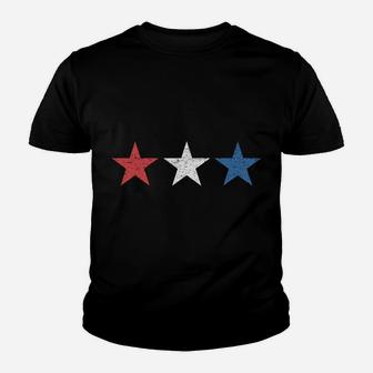 Patriotic 4Th Of July American Flag Stars Sweatshirt Youth T-shirt | Crazezy