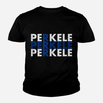 Perkele Finland Flag Finish Suomi Funny Devil Youth T-shirt | Crazezy