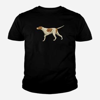 Pointer Dog Pointing English Pointer T-Shirt Bird Dog Lover Youth T-shirt | Crazezy