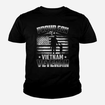 Proud Son Of A Vietnam Veteran - Patriotic Us Service Gift Youth T-shirt | Crazezy UK