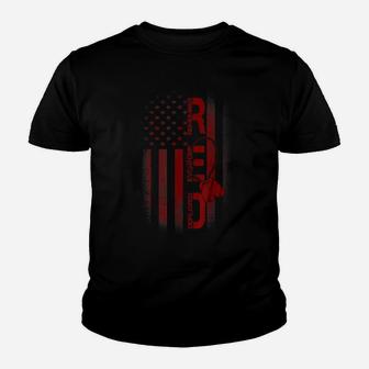 Remember Everyone Deployed American Pride Veteran Army Gift Youth T-shirt | Crazezy