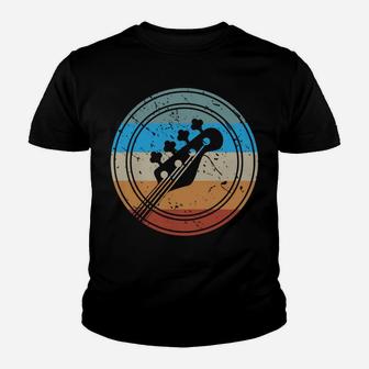 Retro Bass Guitar Youth T-shirt | Crazezy