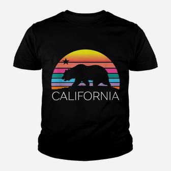 Retro California Surf Vintage Beach Cali 80S Venice Palm Sun Youth T-shirt | Crazezy UK