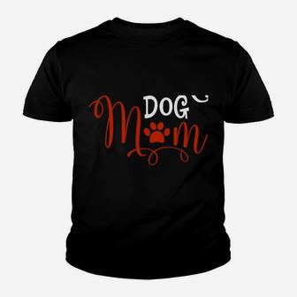 Rockin The Foster Dog Mom Life Shirt Gifts - Rescue Dog Mom Youth T-shirt | Crazezy CA