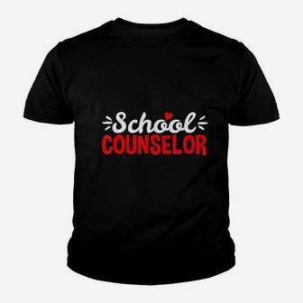 School Counselor Teacher Guidance Counseling Gift Youth T-shirt | Crazezy