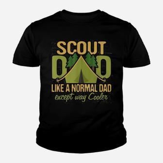 Scout Dad T Shirt Cub Leader Boy Camping Scouting Gift Men Youth T-shirt | Crazezy CA