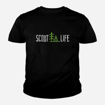 Scout Scouting Leader Camping Hiking Gift Youth T-shirt | Crazezy CA
