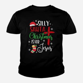 Silly Santa Claus Clothing Men Funny Xmas Holiday Gift Ideas Youth T-shirt | Crazezy CA