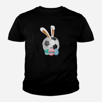 Soccer Egg Easter Funny For Boy Girl Women Men Youth T-shirt | Crazezy