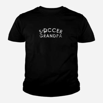 Soccer Grandpa Cool Team Player Fan Gift Youth T-shirt | Crazezy
