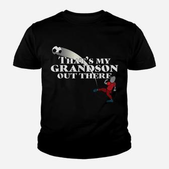 Soccer Shirt, That's My Grand Son Out There Youth T-shirt | Crazezy AU