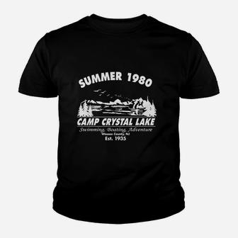 Summer 1980 Graphic Camping Vintage Cool 80s Youth T-shirt | Crazezy AU