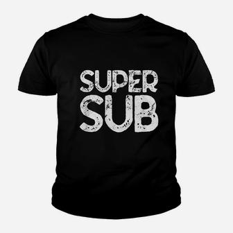 Super Substitute Soccer School Teacher Superpower Youth T-shirt | Crazezy CA