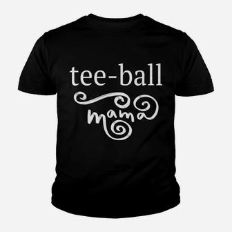 T Ball Tee Baseball Mom Mama Womens Team Gift Youth T-shirt | Crazezy CA
