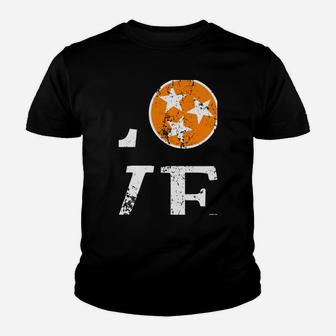 Tennessee Flag Hoodie Orange White Vintage Love Sweatshirt Youth T-shirt | Crazezy AU