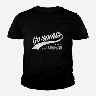 Thread Science Go Sports Funny Football Baseball Basketball Soccer Humor Youth T-shirt | Crazezy