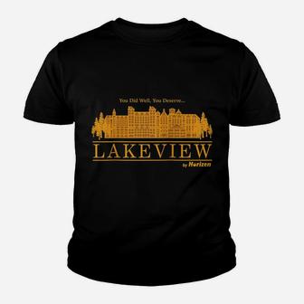 Upload Lakeview By Horizen Raglan Baseball Tee Youth T-shirt | Crazezy
