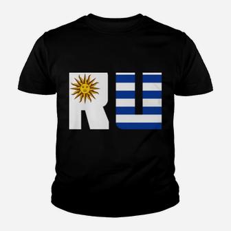 Uruguay | Uruguayan Flag Souvenir Gift Pride Uruguay Sweatshirt Youth T-shirt | Crazezy