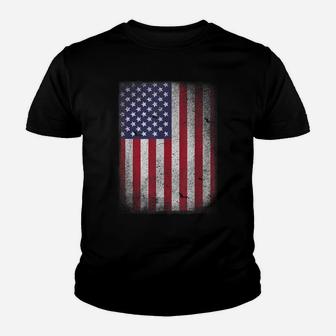 Usa Flag 4Th July American Red White Blue Star Stripes 4 Day Youth T-shirt | Crazezy CA