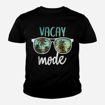 Vacay Mode Cute Vacation Summer Cruise Getaway Youth T-shirt | Crazezy