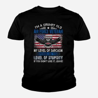 Veteran Of The United States Us Air Force Youth T-shirt | Crazezy