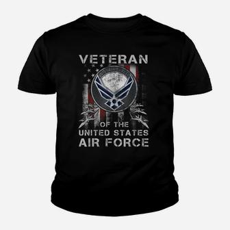 Veteran Of The US Air Force Vintage Youth T-shirt | Crazezy