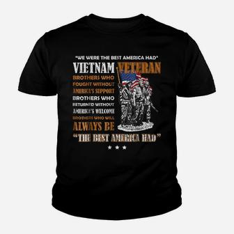 Vietnam Veteran The Best America Had Proud T-Shirt Youth T-shirt | Crazezy AU
