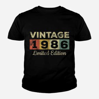 Vintage 1986 Made In 1986 35Th Birthday Women 35 Years Youth T-shirt | Crazezy UK