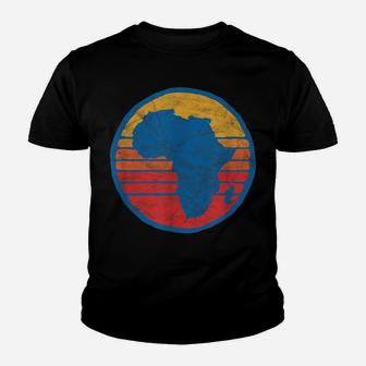 Vintage Africa Black History Month Pride Youth T-shirt | Crazezy AU