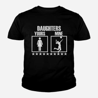 Volleyball Mom And Dad Gift For Volleyball Parents Youth T-shirt | Crazezy AU