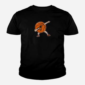 Womens Cool Dabbing Basketball Player Funny Cute Gift Girl Youth T-shirt | Crazezy UK