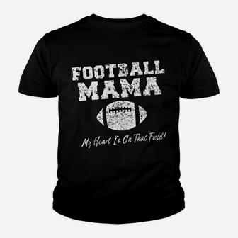 Womens Cute Football Mama Funny Paren Cool Gift Mom Youth T-shirt | Crazezy AU