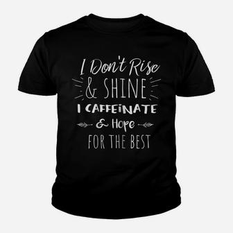 Womens Funny Coffee Shirt Coffee Lover Saying Gift For Her Mom Wine Youth T-shirt | Crazezy