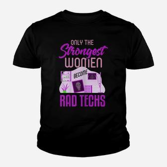 Womens Rad Tech Shirt Funny Female Radiologist Technologist Gift Youth T-shirt | Crazezy AU