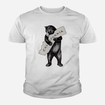 Bear Hug I Love California Shirt Art-Retro Vintage Cali Bear Sweatshirt Youth T-shirt | Crazezy AU