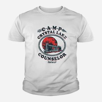 Camp Crystal Lake Counselor Youth T-shirt | Crazezy UK